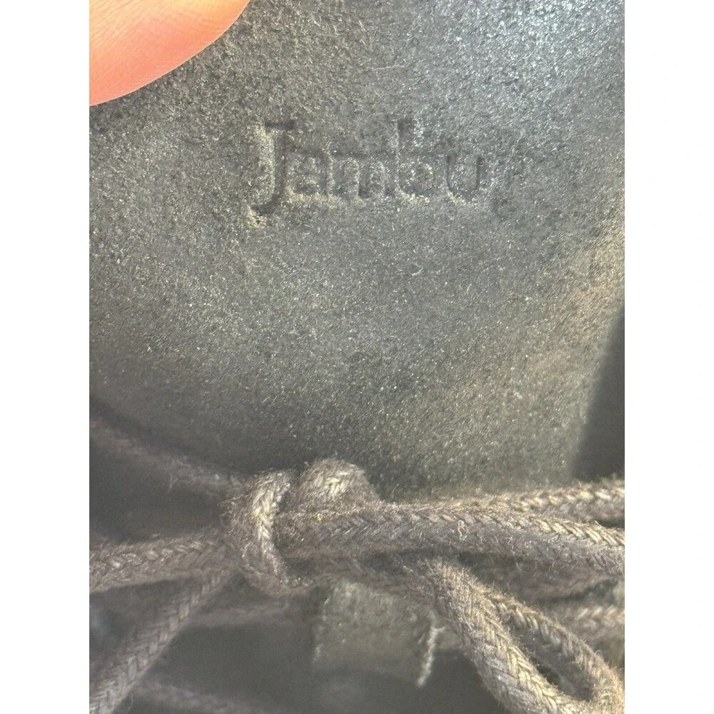 Men's Jambu FireFox Black Leather Boot sz 9.5 Excellent Used Condition